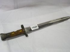 An old bayonet