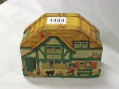 A Macfarlane Lang & Co., "The House that Jack built" 1920's biscuit tin