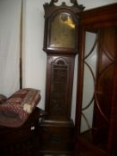 An 18th century oak Grandfather clock, Spinks of Revesby, 1775