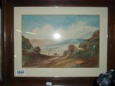 A Landscape watercolour signed S O'Niell