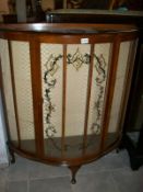 A china cabinet