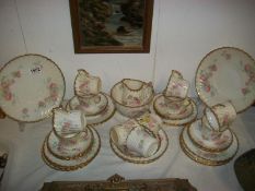 A china tea set (approx. 39 pieces)