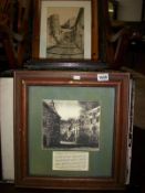 6 old engravings