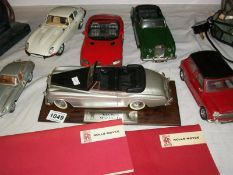 6 model cars including Rolls Royce Silver Cloud
