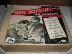 A 'New Scientist' microscope in original box