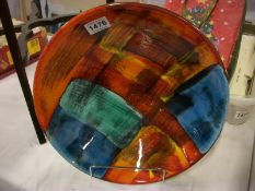 A Poole pottery 'Gemstone' pattern bowl, 34cm diameter