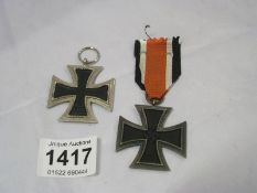 2 Iron crosses