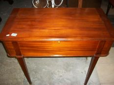 6 trays of Boodle and Dunthorne cutlery in a mahogany table