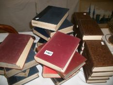 A quantity of old books including Dickens