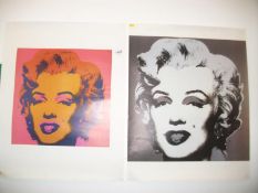 2 Marilyn Monroe posters