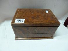 A jewellery box with secret drawer