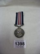 A George V Bravery in the Field Medal to GNR J Troll RFA