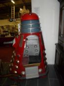 A coin operated Dalek ride