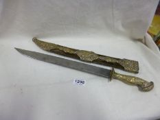 An old dagger in sheath