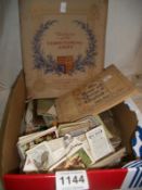 A mixed lot of cigarette and other collector's cards
