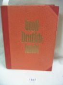 "Gross Deutschland" 1940 book of Nazi achievements, fully illustrated