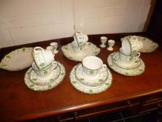 23 pieces of Royal Doulton Countess pattern china, some a/f