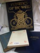 4 books including 'Royalties of the World' and 'Winston Churchill'