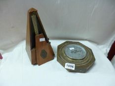 A Metronome and a barometer