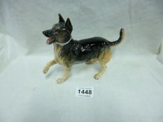 A Royal Doulton German Shepherd