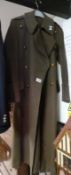 An army greatcoat