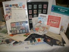 A large quantity of mixed stamps