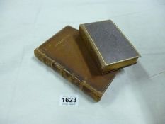 A 19th century German New Testament and an 1897 copy of Paul Bourget Voyageuses