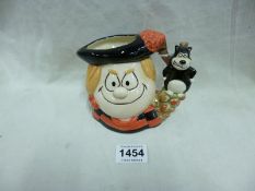 A Royal Doulton Character jug being Minnie the Minx