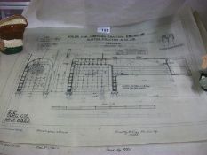 A quantity of Ruston's traction engine plans dated for 1920's