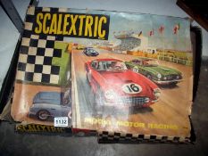 An old boxed Scalextrix