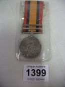 A Victorian South Africa Transvaal Cape Colony medal to Pte d Jeffrey K RRC