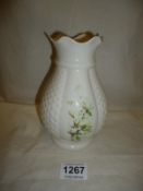 An Irish Parian Donegal porcelain vase