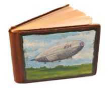 Original Flyer for the translation of Major Moedebeck’s “Pocket Book of Aeronautics”. A single