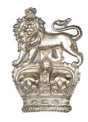 A similar silver plated arm badge. VGC Plate 3