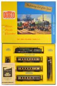 3 Tri-ang/Hornby OO gauge electric train sets Tri-ang Hornby Minic Motorail set RMD comprising