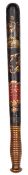 A Vic painted truncheon of the N. Midland Railway Co Police, Belper, gilt polychrome on maroon