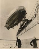 Collection of Photographs focusing on USN Airships: Twenty photographs, max size 26cmx20cm, some