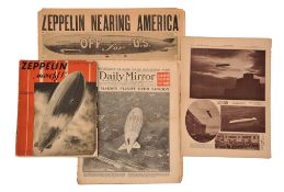 Newspapers and Magazines. ‘Zeppelin March!’ Magazine published for the Zeppelin Company, excellent