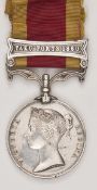 Second China War medal 1856-60 (impressed in a style similar to Navy China 1900: John Barr Actg Asst