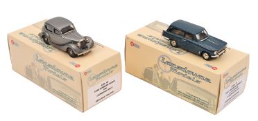 2 Lansdowne Models. LDM46 1948 Sunbeam-Talbot Ten in gun metal grey. Plus an LDM.73 Triumph Herald