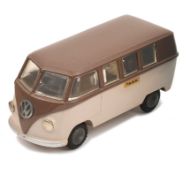 A Tekno Volkswagen type 2 Microbus. Another ‘Taxa’ in brown and fawn livery. VGC-Mint, minor chips