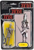 An Original issue Star Wars Figure By Palitoy. ‘Return Of The JEDI’, ‘IG-88’. In unopened packaging,