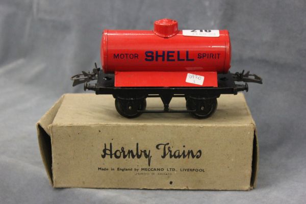 Boxed Hornby O Gauge No. 1 Petrol Wagon Shell Motor Spirit