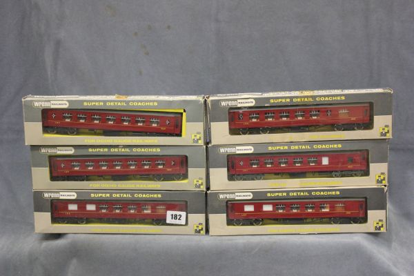 6 OO Gauge Wren Super Detail Coaches