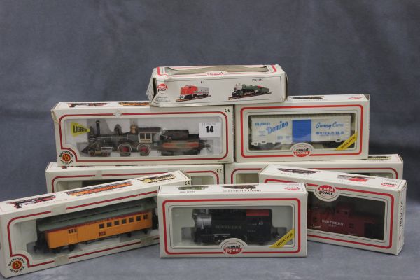 Boxed Bachmann HO Engine 47` Old Time Combine (Union Pacific) and a boxed Model Power HO 40`