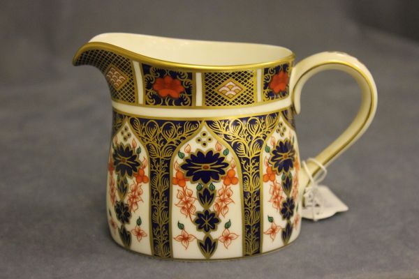 A Royal Crown Derby `Old Imari` Milk Jug