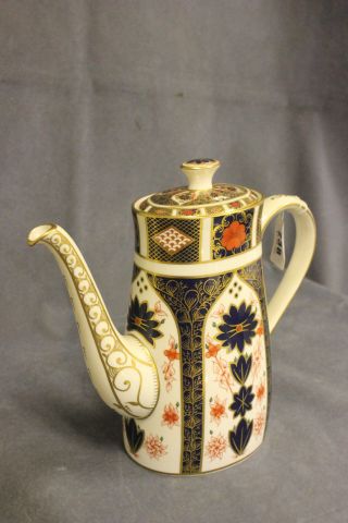 A Royal Crown Derby `Old Imari` Coffee Pot