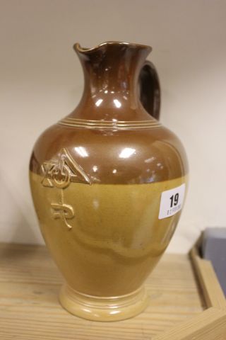 A Doulton Stoneware Jug manufactured for Watson Salisbury