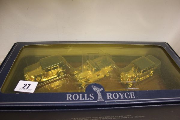 A Boxed Rolls Royce Collection, Limited Edition by Lledo