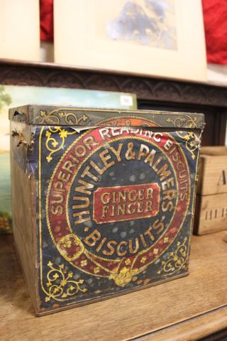 A Vintage Huntley and Palmer Biscuit Tin